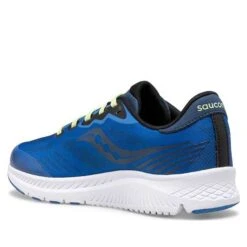 Saucony Youth Ride 14 Running Shoe - Blue -Optimal Shoe Store SAUK SK265073 Ride14 100820 AW21 02