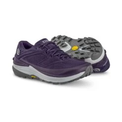 Topo Athletic Women's Ultraventure 2 Trail Running Shoe- Purple/Grey - Regular (B) -Optimal Shoe Store W043.Purple Grey 03 1
