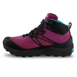 Topo Athletic Women's Trailventure 2 Waterproof Hiking Boot- Raspberry/Black - Regular (B) -Optimal Shoe Store W054.Raspberry Black 05