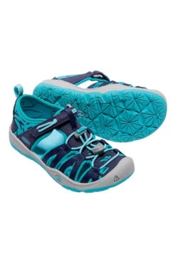 Keen Little Kids' Moxie Sandal - Dress Blues/Viridian -Optimal Shoe Store a2c1503ee9f68b0dbba060a328965237