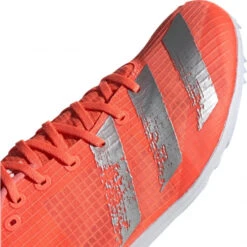 ADIDAS Women's Distancestar Track Spike - Signal Coral/Silver/White- Regular (B) -Optimal Shoe Store adidas distancestar spikes ee4671 details 1 1FW4871