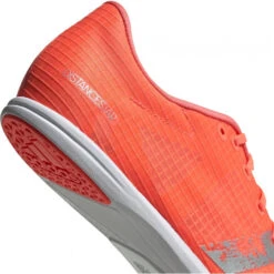 ADIDAS Women's Distancestar Track Spike - Signal Coral/Silver/White- Regular (B) -Optimal Shoe Store adidas distancestar spikes ee4671 details 2 1FW4871