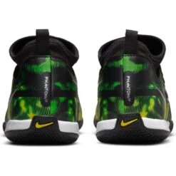 JR Nike Phantom GT2 DF SW IC Soccer Shoe - Black/Mtlc Platinum/Green Strike -Optimal Shoe Store dm0740 003 phcbh000