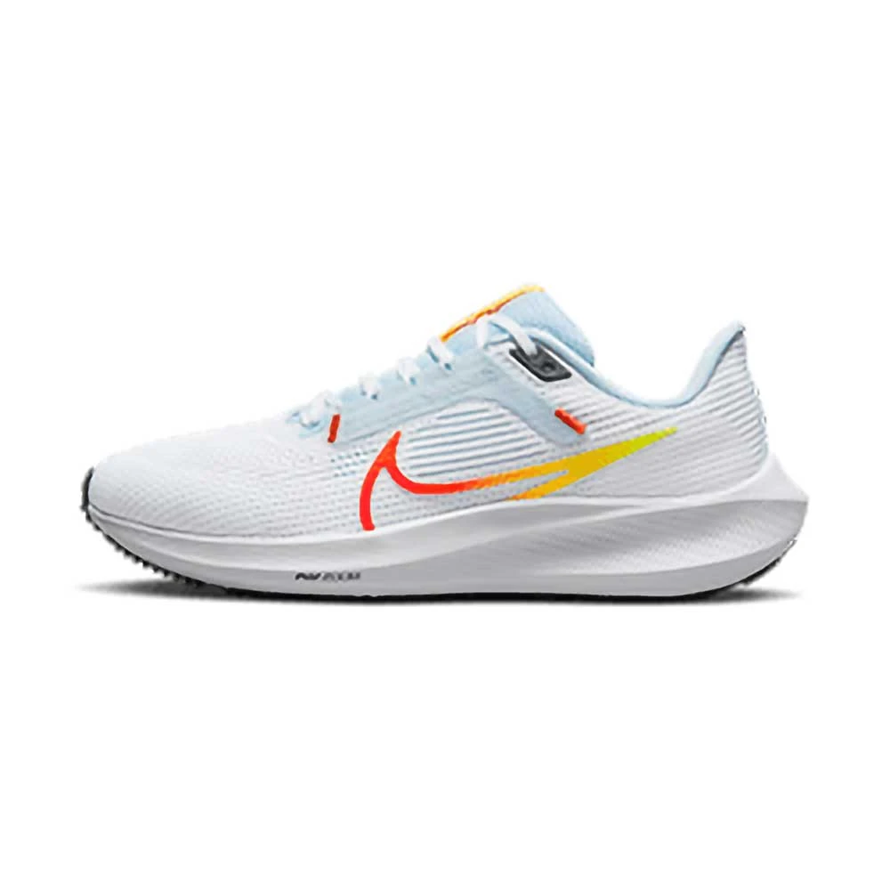 Nike Women's Air Zoom Pegasus 40 Running Shoe- White/Picante Red/Tint Blue- Regular (B) 2 Nike Women's Air Zoom Pegasus 40 Running Shoe- White/Picante Red/Tint Blue- Regular (B) - Image 2
