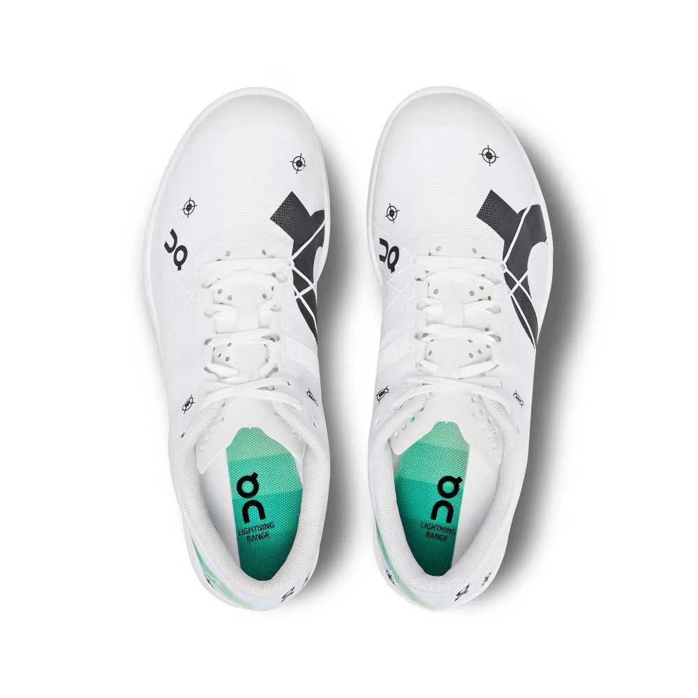 On Running Men's Cloudspike 1500m Track Spike - Undyed White/Mint- Regular (D) 6 On Running Men's Cloudspike 1500m Track Spike - Undyed White/Mint- Regular (D) - Image 6