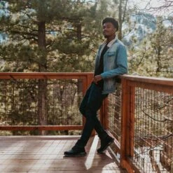 Unisex KO-Z Chukka Splash Boot - Black/Black -Optimal Shoe Store unisex ko z chukka splash black black ls 2 800x dd88a033 64fb 4e80 9fee 9ebce4e55ba1