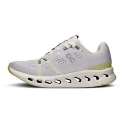 On Running Women's Cloudsurfer Running Shoe - White/Sand - Regular (B) -Optimal Shoe Store webimage 437AD9FC 7E63 4748 96EB70DFB8A501FA