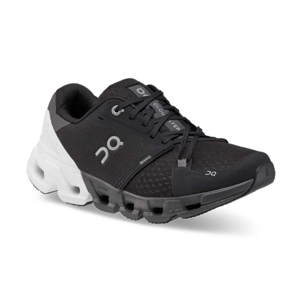 On Running Women's Cloudflyer 4 Running Shoe - Black/White - Wide (D) 2 On Running Women's Cloudflyer 4 Running Shoe - Black/White - Wide (D) - Image 2