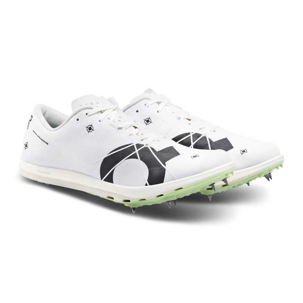 On Running Men's Cloudspike 1500m Track Spike - Undyed White/Mint- Regular (D) 4 On Running Men's Cloudspike 1500m Track Spike - Undyed White/Mint- Regular (D) - Image 4