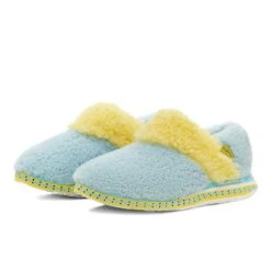 Women's KO-Z EZ Clog WO-WO Shoe - Yellow/Blue- Regular (B) -Optimal Shoe Store womens ko z ez clog wo wo yellow blue 5 800x 28f5867c b0c9 4b1d 82c2 80188e74fb20