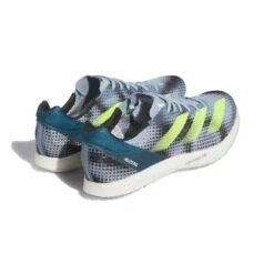 ADIDAS Unisex Adizero Avanti TYO Track Spike- Wonder Blue/Wonder Blue/Lucid Lemon - Regular (D) -Optimal Shoe Store z IE2774 standard back lateral top view 4oztsXOxbs